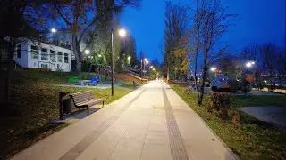 Вечерняя прогулка по набережной Саратова