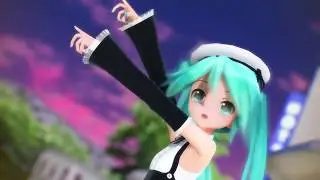 【MMD】ロンスカあぴミクの[純情スカート]