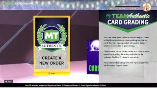 NBA 2K22 MyTeam Authentic Card Grading - 10 Cards Graded - Try #3