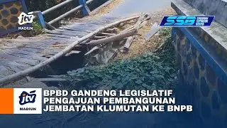 KAB MADIUN - Pembangunan Jembatan Klumutan Tunggu Keputusan BNPB