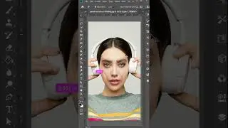 Face swap effect in Adobe Photoshop