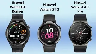 Huawei Watch GT Runner vs Huawei Watch GT 2 vs Huawei Watch GT 2 Pro