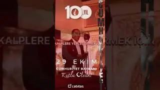 Türkiye Cumhuriyeti'nin 100.yılı kutlu olsun! #cumhuriyet #29ekim #cumhuriyetbayramı