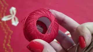 Новогодняя салфетка - этап 2