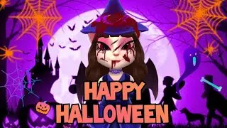 My talking Angela 2 🎃Halloween special 🎃spooky video 🎃🦇🖤💀🎃🖤👻☠️#mytalkingangela2#subscribe#halloween