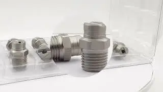 High pressure MEG nozzle