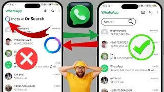 Как удалить Meta AI из WhatsApp (новое обновление 2025) | Удаление Meta AI из WhatsApp.