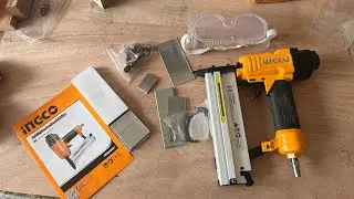 Ingco 2 In 1 Combo Air Nailer Ga18 || Unboxing And Review