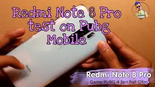 Redmi NOTE 8 PRo Test on PUBG mobile|| FULL GYRO + Sensitivity Settings