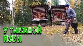 Жизнь в таежной избе. Восстанавливаем силы. Топим баньку по-черному.
