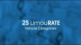 LimouRATE - Vehicle categories