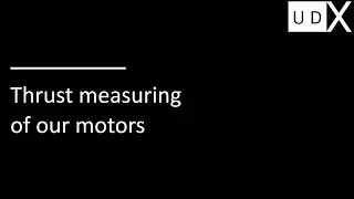 Testing EDF motors