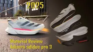 🔥 500km running shoe material Adizero adidos pro 3