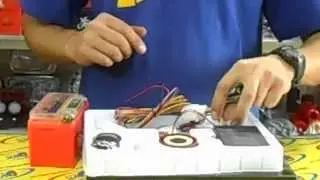 Мото сигнализация Yamaha с резервным питанием на скутер