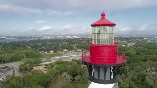 St Augustine Lighthouse Drone Video