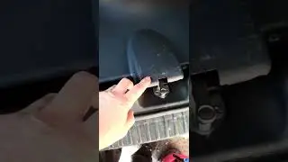открыть багажник калины изнутри за 1минуту не разбирая