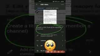 Title Description and Thumbnails Not Uploading  [9/15] issues with upload and saving thumbnails