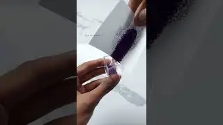 Purple 💜 Nano tape balloon art | BTS 