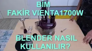 BİM Fakir Vienta 1700w Blender Kullanma Kılavuzu