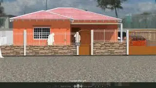 Maquete 1 Sketchup para Artlantis 6