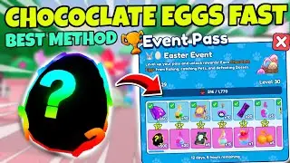HOW TO GET CHOCOLATE EGGS FAST IN PET CATCHERS..