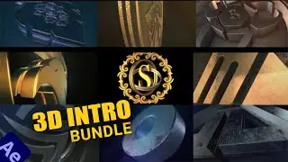 Download 3D Intro Template Bundle for After Effects