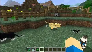 Minecraft: Ocelot - Jak oswajać , Jak rozmnażać , Zastosowania PL
