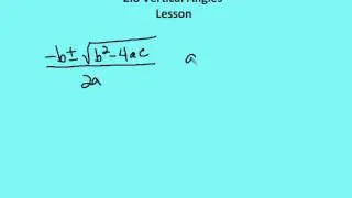 2.8 Vertical Angles (Lesson and Practice)