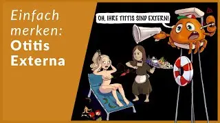 Otitis Externa leicht erklärt | Eselsbrücken für HNO