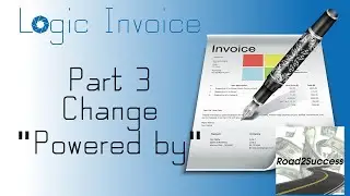Logic Invoice Part 3 – How To Change Powered By On Footer