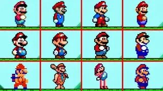 The Multiverse of Mario in Super Mario Bros. [SNES]