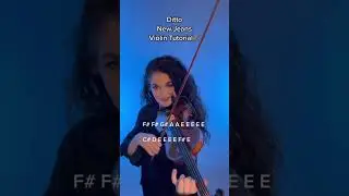 Ditto, New Jeans, Susan Holloway Violin Tutorial 🎻 #violintutorial #violin #music #violinlesson