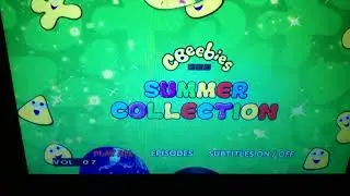 dvd menu walktrough cbeebies summer collection UK DVD 2018