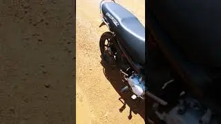 pop 100 no corte de giro só o cano.