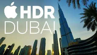 Dubai 4K HDR shot on iPhone 15 Pro Max in Apple LOG