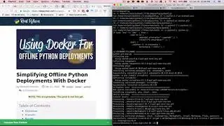 Simplifying Offline Python Deployments With Docker - part 2