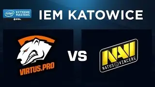 CS:GO - Virtus.pro vs Na`Vi - Train - IEM Katowice 2017 - Groupe B