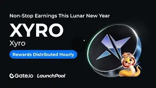 Stake & Earn with XYRO Token From the Launchpool In Gateio | Stake & Earn #Gateio #launchpool #xyro