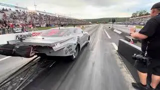 Ryan Martin Testing the Gray Car at Maple Grove before his WIN - NPK 2023