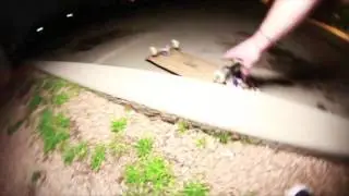 Kenny Hampton tests out his Curbkicker