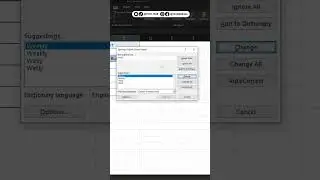 Excel | Spell Check