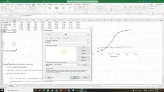 How to fit an equation to data using Excel Solver