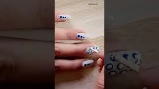 Easy Nail Art Design 💅 🥰 #shorts #youtubeshorts #nailart #trending