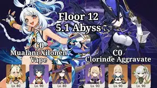 5.1 Spiral Abyss Floor 12 Mualani/Xilonen & Clorinde | Genshin Impact