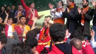 GS-TS MAÇI ÖNCESİ MEŞALE SOKAK
