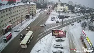 избежал ДТП. вологда, декабрь 2020 года