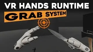 VR Hands Grab System for UE4 (Expanded Trailer)