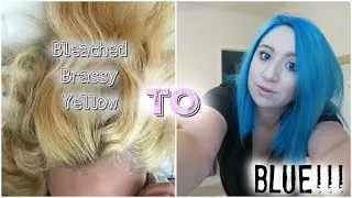 DYING MY HAIR BLUE | ARCTIC FOX DYES