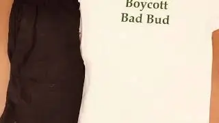 DUB EKOMS: BOYCOTT BAD BUD SHIRT PROMO (2020)