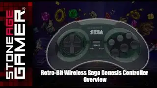 Retro-Bit Wireless Sega Genesis Controller Overview